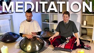 Voice Meditation | HANDPAN 2 hours music | Pelalex Hang Drum Music For Meditation #37 | YOGA Music