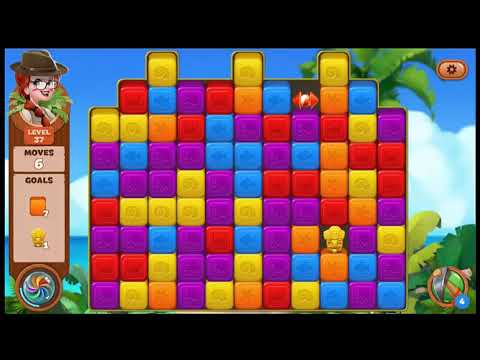 Lost Island Blast Adventure Level 37