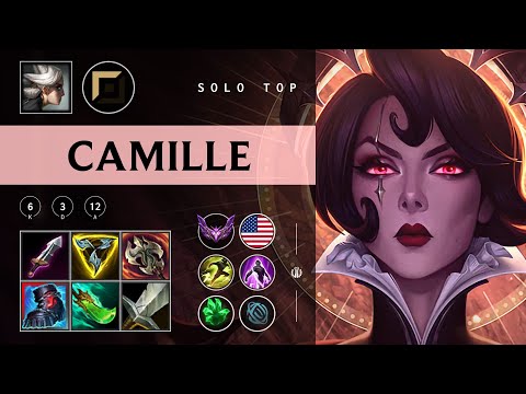 Camille Top vs Xin Zhao - NA Master Patch 25.24