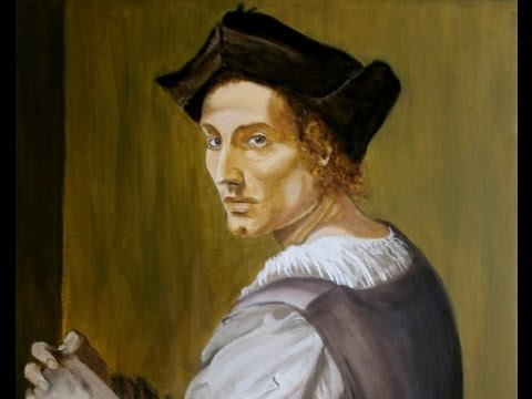 Kunst Reproduktion - Art Reproduction - Andrea del Sarto "Portrait of a Sculptor" (Der Bildhauer)