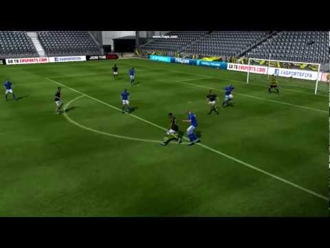 Robin Quaison volley goal @ FIFA13
