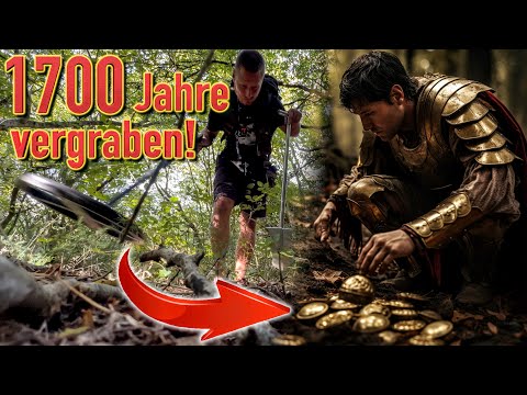 Schatzsuche im Römer Wald 🏛️ (was findet der Metalldetektor?!) - Schatzsuche nach Relikten