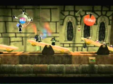 Let's Play: Little Big Planet w/ Nemo, Angel, and Kitty - Part 2 - Manly Ghosts