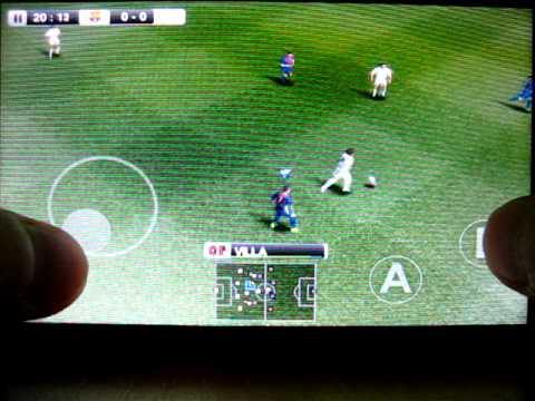PES 2012 on HTC Desire HD