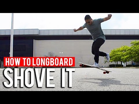 How To Longboard: Shove It Trick Tip (EASY)