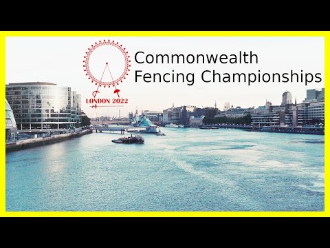 Commonwealth Fencing Championships 2022 - DAY06 Piste Yellow