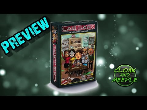 Cloak and Meeple Lab Wars preview