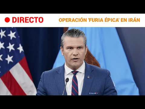 DIRECTO | El SECRETARIO de GUERRA de EE.UU. comparece tras el inicio de los ATAQUES a IRÁN | RTVE