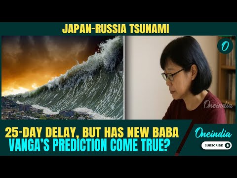 Japan Tsunami Strikes 25 Days After New Baba Vanga’s Predicted July 5 Megaquake; Social Media Abuzz