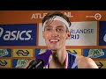 Mike Foppen slaat toe op de NK