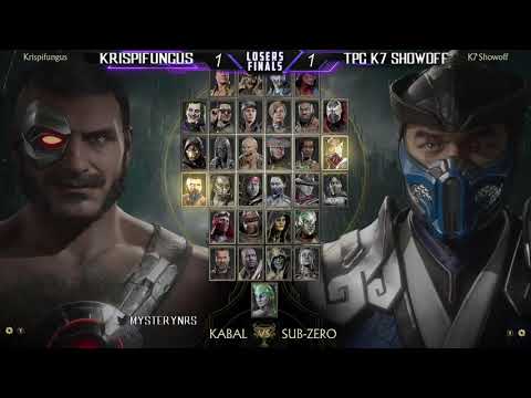 K7 Showoff vs Krispifungus - The Nightmare Series Finale Losers Finals