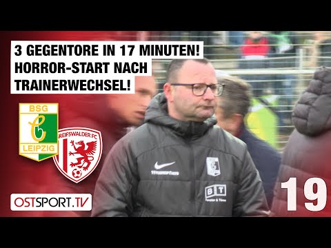 HORRID START after coaching change! Chemie Leipzig - Greifswalder FC | Regionalliga Nordost