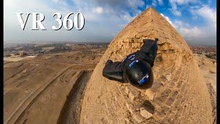 Khafre Egyptian Pyramid Flyby VR 360