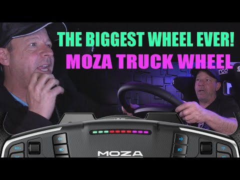 Moza Racing TSW Wheel - Truck Sim Wheel - The Biggest Ever