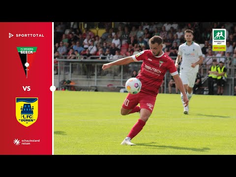 Zwei Rote: Wilde Partie kippt nach Platzverweis! | FC Wegberg-Beeck - FC Düren | Regionalliga West