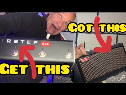 Xsonic Airstep Spark 40 footswitch