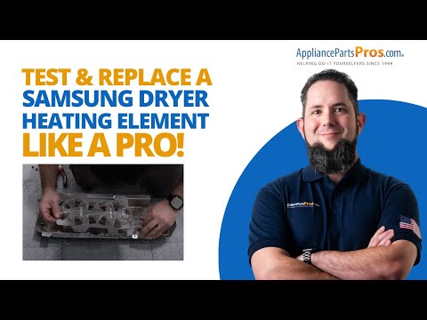 FIX Your Samsung Dryer FAST! Replacing Heating Element Made EASY