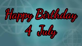 4 July Special New Birthday Status Video, happy birthday wishes, birthday msg quotes जन्मदिन
