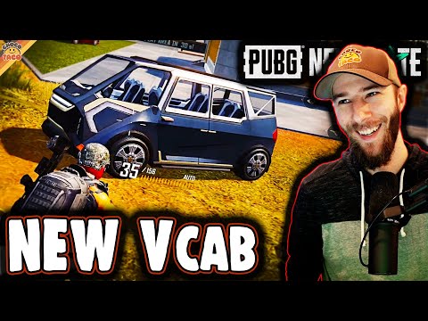 chocoTaco Tests New Vehicle "Vcab" on Akinta in PUBG New State Mobile