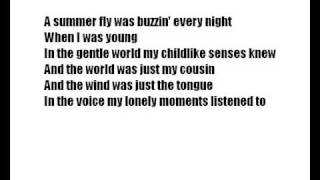hayley westenra summerfly lyrics