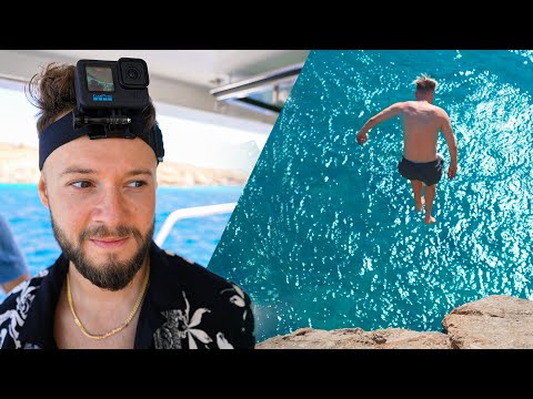 Mykonos CLIFF JUMPING WORLD CHAMPIONSHIPS 2022 💦