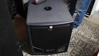 Video thumbnail for Test JBL EON 518 s Subwoofer by Alexandru Capone✔️