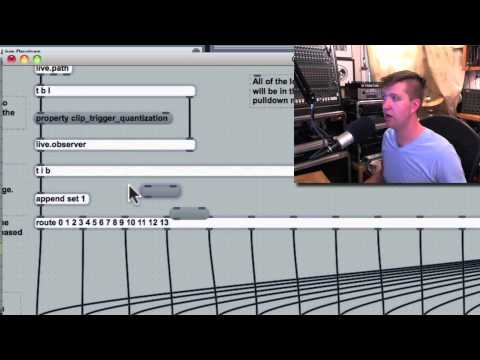 Max for Live API Basics - Part 8 of 9 - append and route