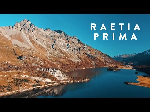 RAETIA PRIMA - Aerial view of Graubünden in 4K