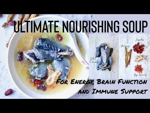 Chinese Ginseng and Black Chicken Soup - Full Instruction