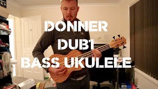Video thumbnail for Donner DUB1 Bass Ukulele Review by JK