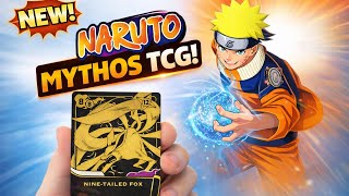 FIRST EXCLUSIVE LOOK AT THE NARUTO MYTHOS TCG!