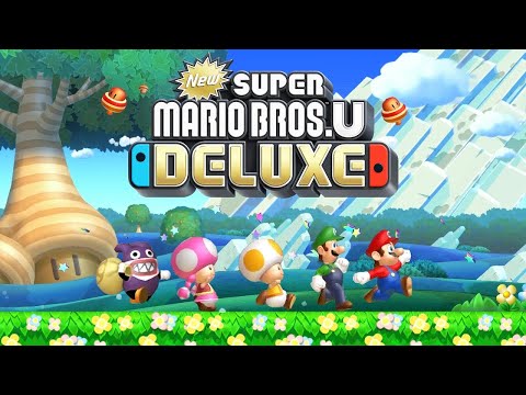 New Super Mario Bros. U Deluxe Gameplay Walkthrough – Part 1 (Full Game 100%)