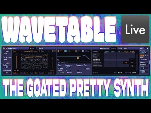 Wavetable is Ableton's Prettiest Synth