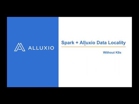 Improving Data Locality for Spark Jobs on Kubernetes Using Alluxio