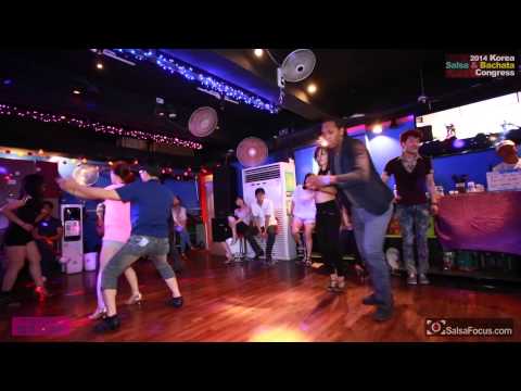 Felipe& Tere salsa Free Dance@ 2014 Korea salsa & Bachata congressAfter Party 나오미