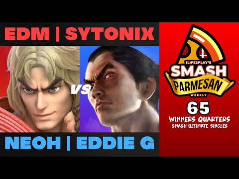 EDM  Sytonix vs NEOH  Eddie G - Smash Ultimate Singles Winners Quarters Smash Parmesan 65 - Ken vs K