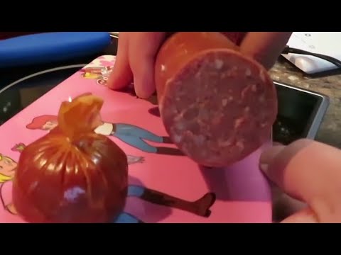 Teewurst selber machen.