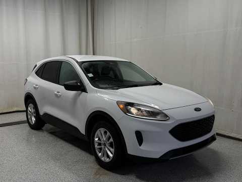 2022 Ford Escape SE AWD in White for sale at Park Mazda in Sherwood Park, AB