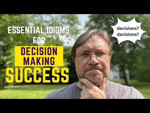 【商務英語】提到「做決定」，還是只會用 make a decision 嗎？跟著影片學學決策相關用語！（Boost Your Career: Key Decision-Making Idioms Explained #businessenglish #business #euro2024 #esl）