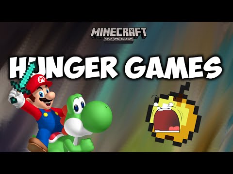 Minecraft Xbox - Mario Universe Hunger Games - GOD FRUIT!!
