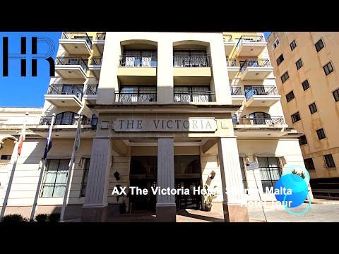 AX The Victoria Hotel Sliema, Malta. Hotel Tour.