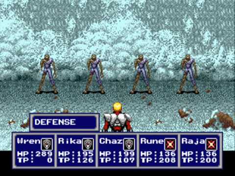 Phantasy Star IV - Combination Attacks