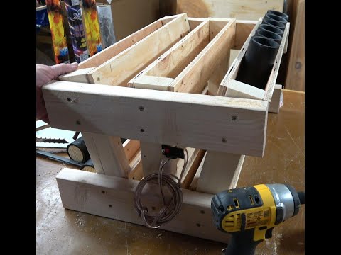 Let's build this angled rack together! Or make it a straight rack, or 8 shot.. You decide