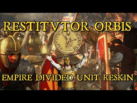 Your Reason To Restore The Glory of Rome! Empire Divided Full Reskin Restitvtor Orbis Mod Showcase!