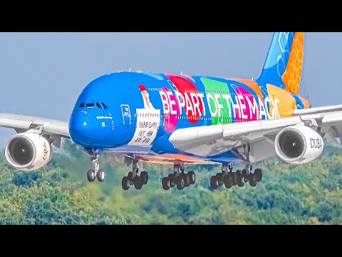 20 MINUTES of GREAT Plane Spotting at Dusseldorf Airport Germany [DUS/EDDL]
