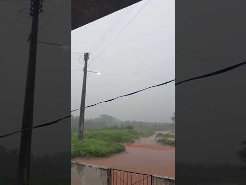 Chuva no sertão de Campo Alegre do Fidalgo-PI. #Chuva #shorts #Piauí