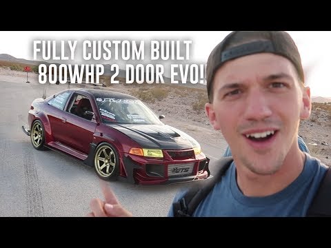 FULLY CUSTOM BUILT 800WHP TWO DOOR EVO WALKAROUND!