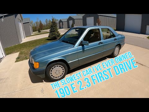 Thumbnail for Riding Dirty - Driving my 1992 Mercedes-Benz 190 E for the first time by Mercedes-Benz 190 SL, Mercedes-Benz, Car, Truck