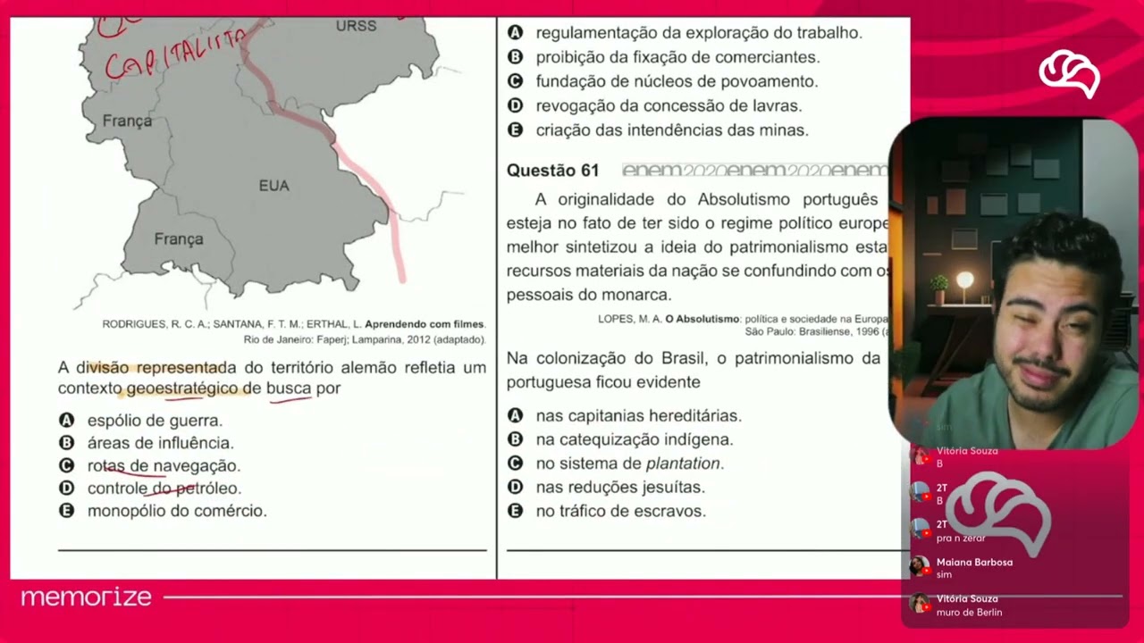Resolução em Vídeo — Questão 59 ENEM 2020 PPL
