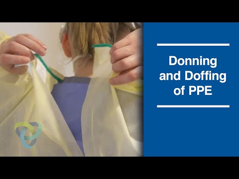 Donning and Doffing of PPE